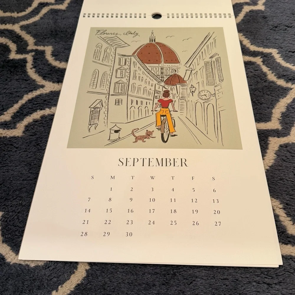 Rifle Paper Co. Travel Sketchbook Calendar